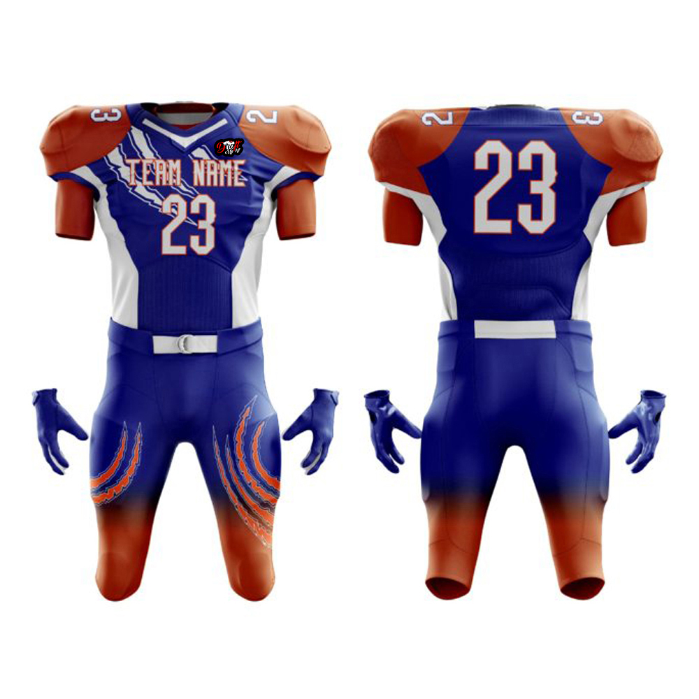 American Flag Football Uniform