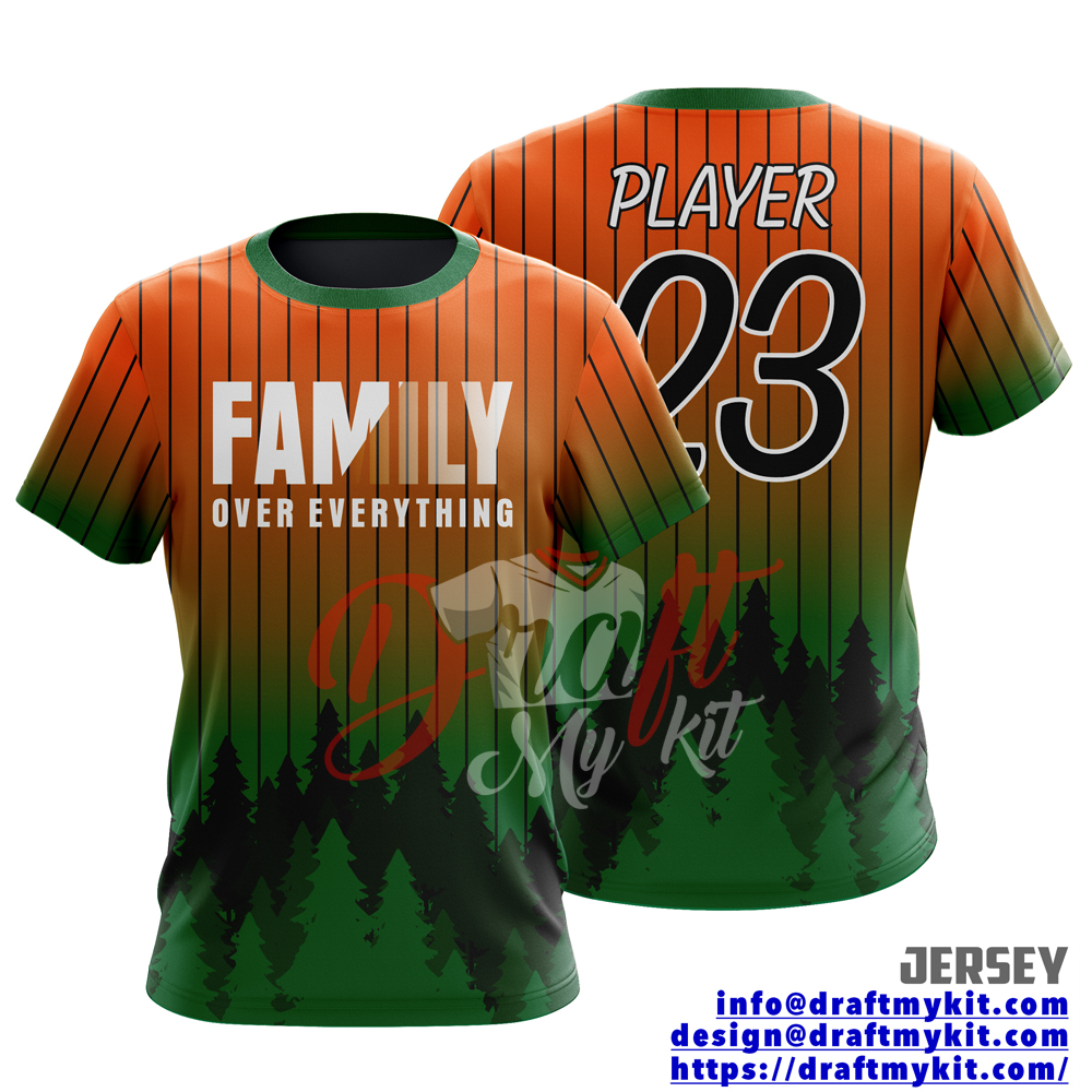 Family Over everything Jersey Design
