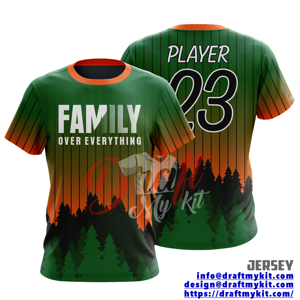 Family Over everything Jersey Design